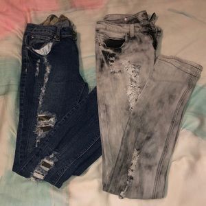 2 pairs Red River Jeans size 5 Used